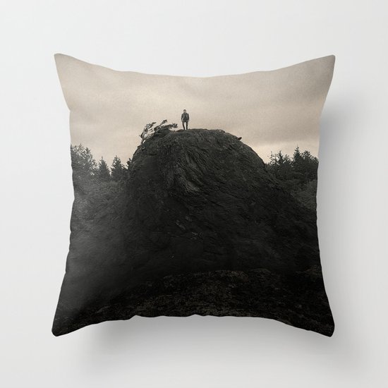 Up In the Woods, Down in My Mind Throw Pillow