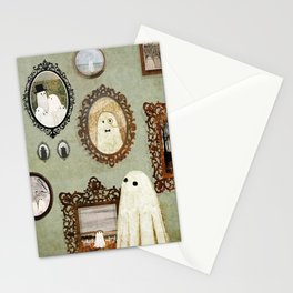 There's A Ghost in the Portrait Gallery Stationery Card