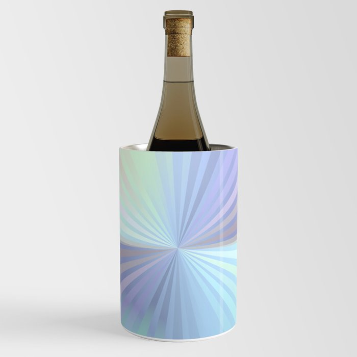 Pastel Summer Rainbow Wine Chiller