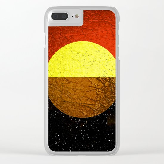 Abstract #227 Clear iPhone Case