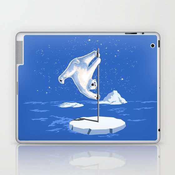 North Pole Dancer Laptop & iPad Skin