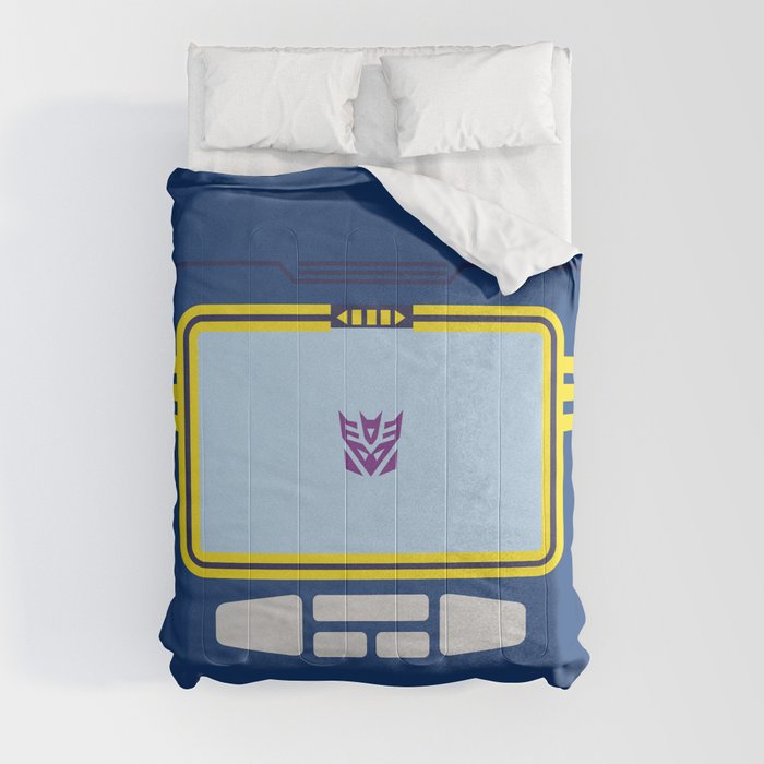 Soundwave Transformers Minimalist Comforter
