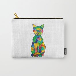 Rainbow Cat Carry-All Pouch