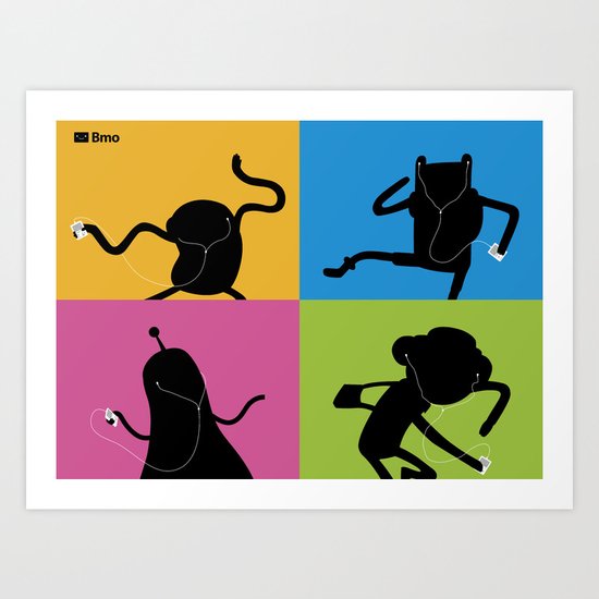 Bmo's Campaign Mosaic. Art Print