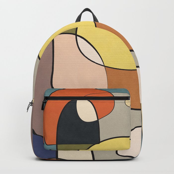 Abstract Line Art 08 Backpack