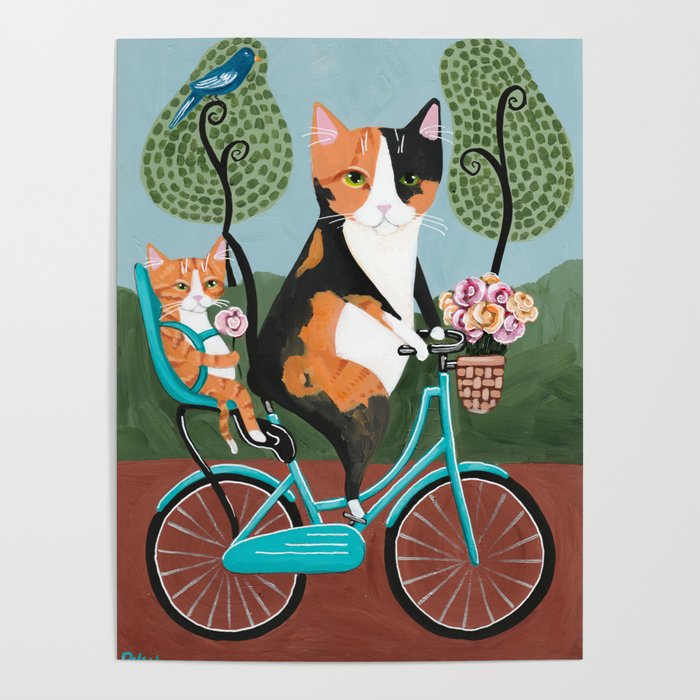 Mother's Day Bicycle Ride Poster