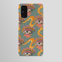 Cosmic Eye Retro 70s, 60s inspired psychedelic Android Case