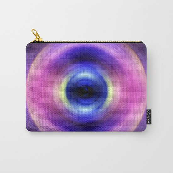 Ultraviolet Swirl Carry-All Pouch