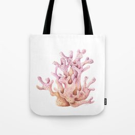 Coral | Watercolor Tote Bag