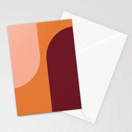 Modern Minimal Arch Abstract LXXIII Stationery Card