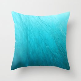 Troll Blue Throw Pillow