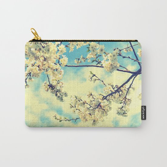 "Sweet Blossoms" Flower Photography Carry-All Pouch