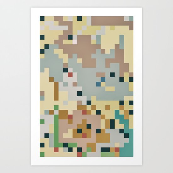 Pixelmania XIV Art Print