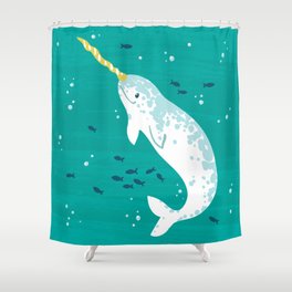 Narwhal Shower Curtains For Any Bathroom Decor Society6