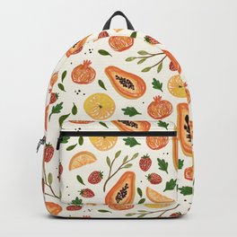 Fruits Pattern Fresh Summer Backpack