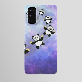 Hungry Panda in Space Android Case