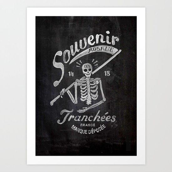 Fils de Fer / Rosalie 14 18 Art Print