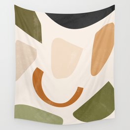 Abstract Pebbles Wall Tapestry