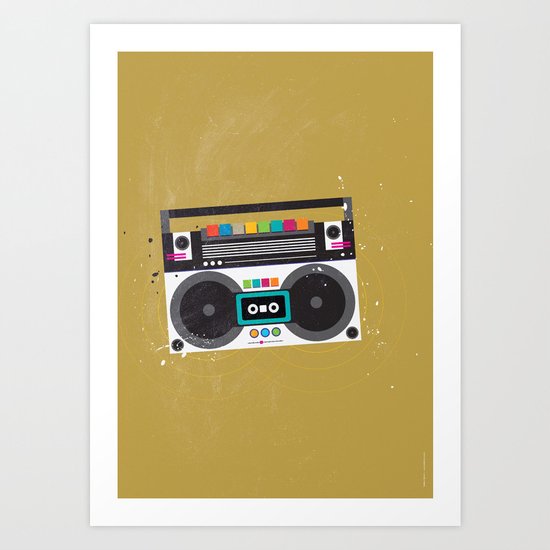 Sound Art Print