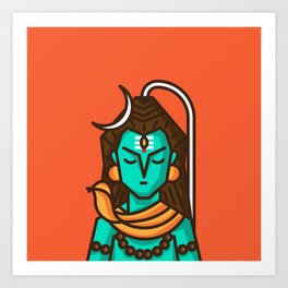 Shiva Art Print