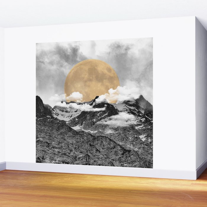 Moonrise Kingdom B W Wall Mural By Ioannavg Society6