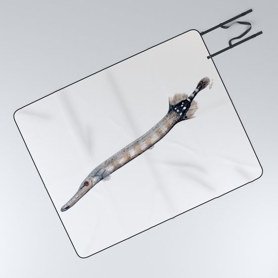 Trumpet Fish Picnic Blanket By Chloeyzoard Society6