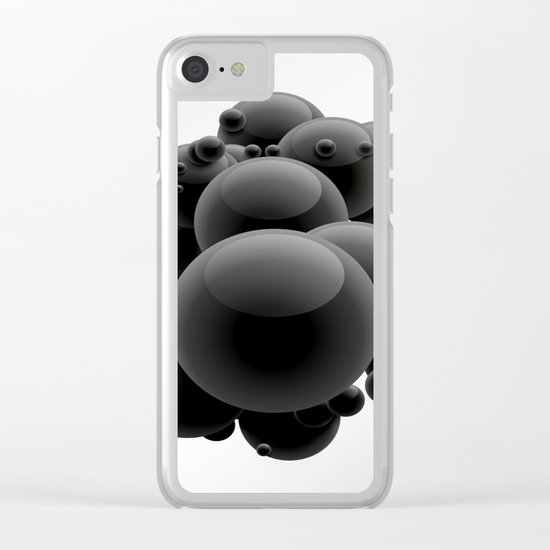 Bubbles Clear iPhone Case