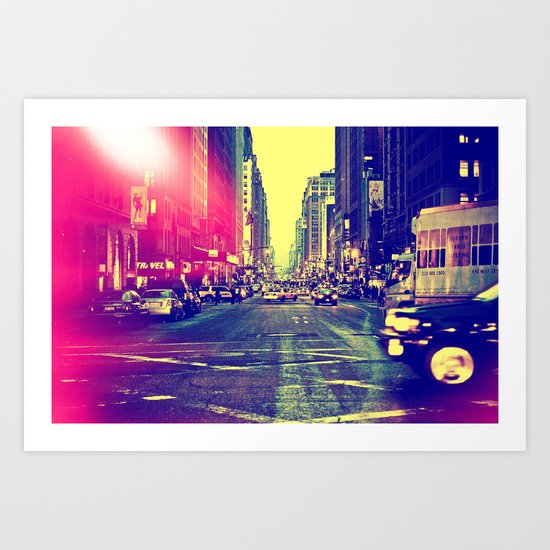 6th Ave Art Print