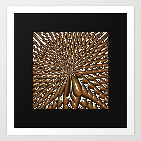 Chocolate Color Art Print