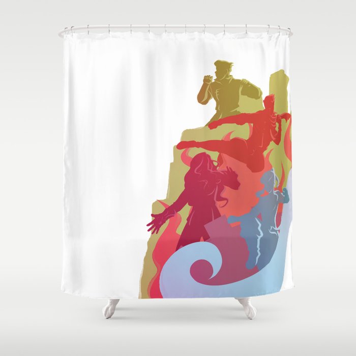Team Avatar 2.0 Shower Curtain