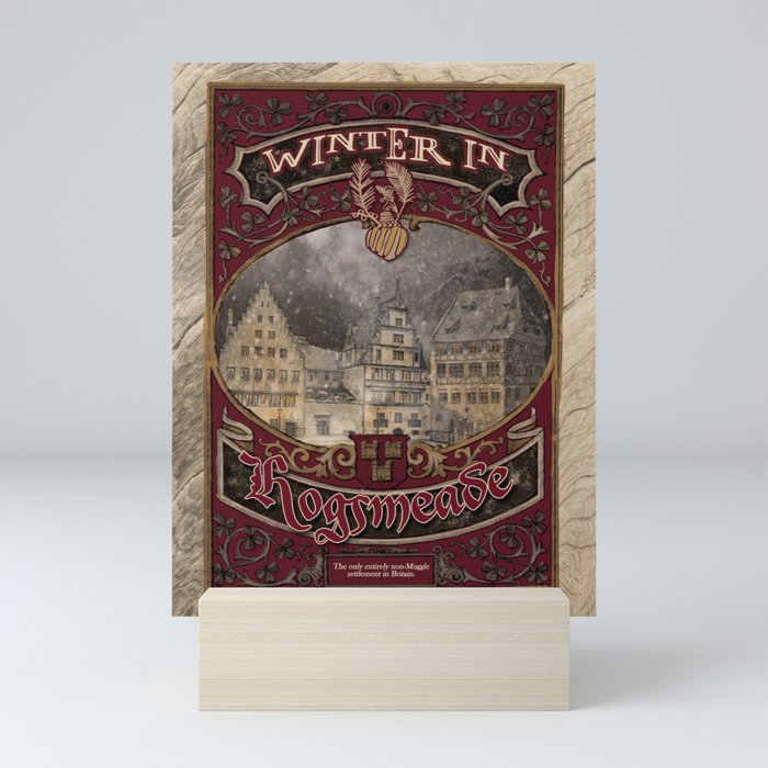 Winter in Hogsmeade - The Three Broomsticks Mini Art Print