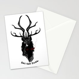 Eat the Rude Stationery Cards