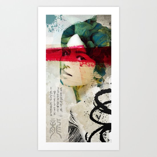 Saigon Sally Art Print