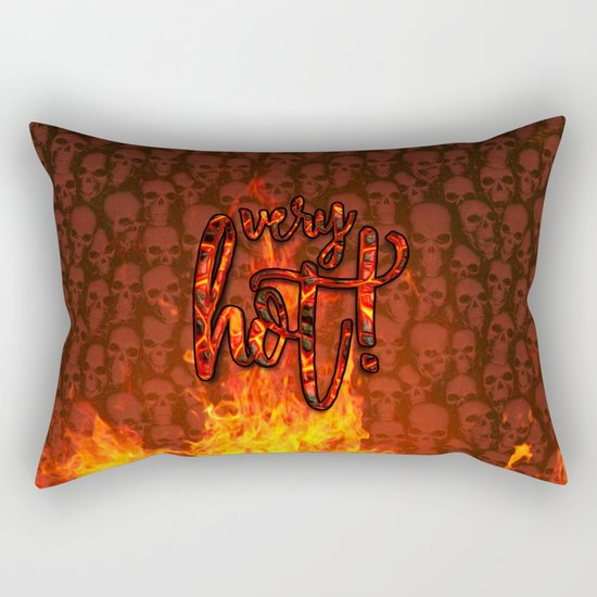 Very Hot! Rectangular Pillow