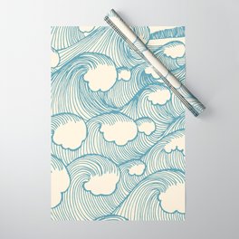 Waves Wrapping Paper
