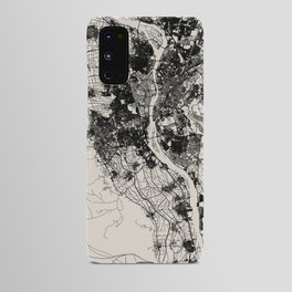Giza, Egypt - City Map Drawing Android Case