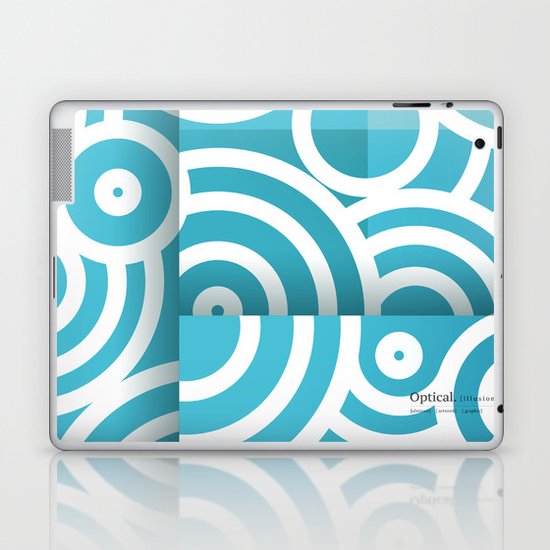 optical illusion_1 Laptop & iPad Skin