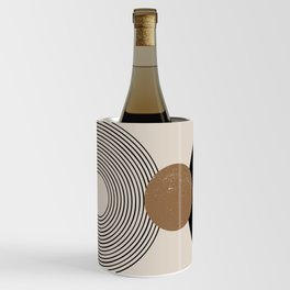 Mid Century Modern Abstract Art 10 Wine Chiller