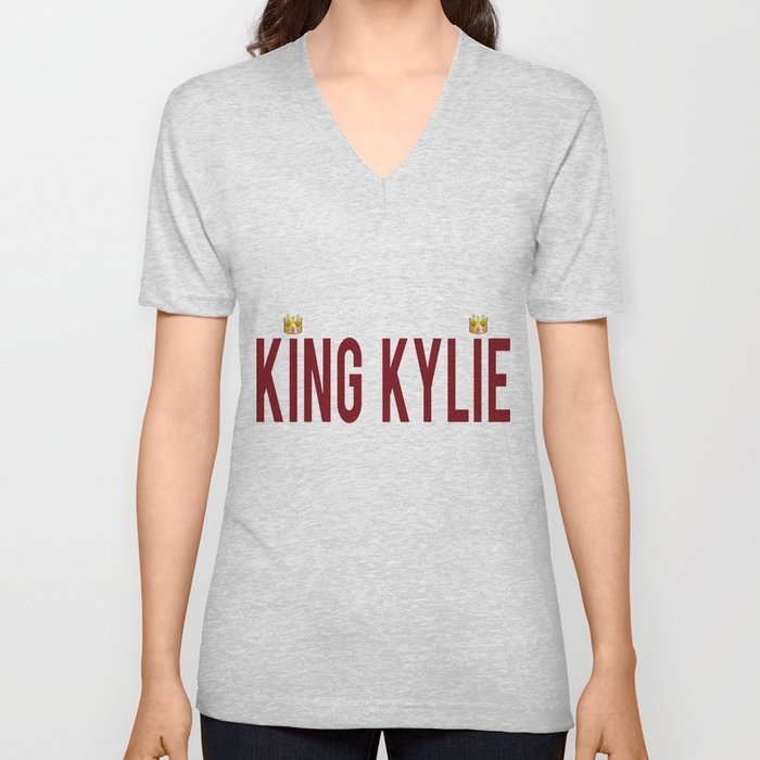 KING KYLIE - Mary Jo K V Neck T Shirt