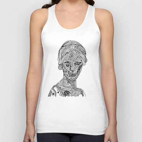 Space Goddess Unisex Tank Top