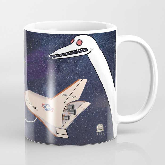 Duckee in Space Coffee Mug