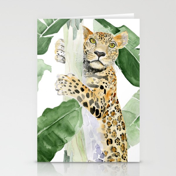 Jaguar in Jungle Stationery Cards