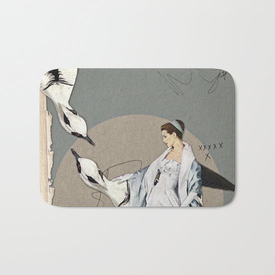 Blue Bath Mat