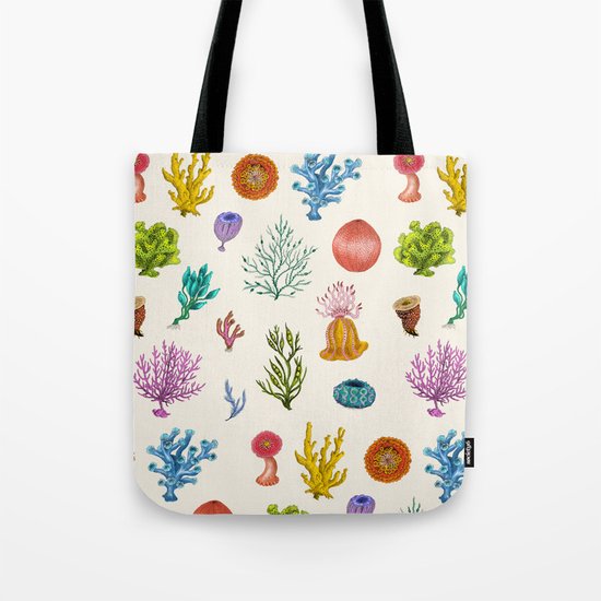Coral Tote Bag