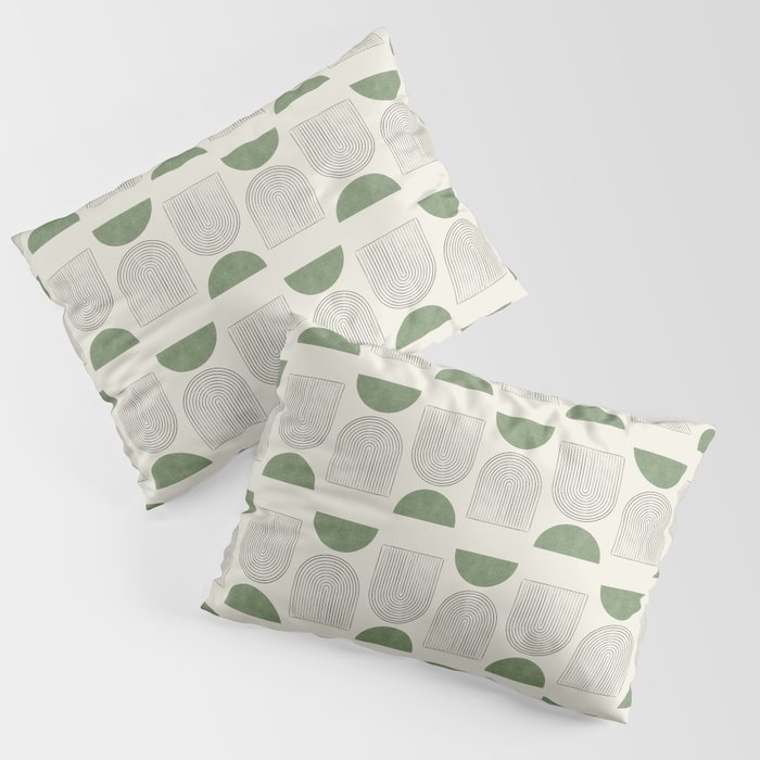 Arch balance green Pillow Sham
