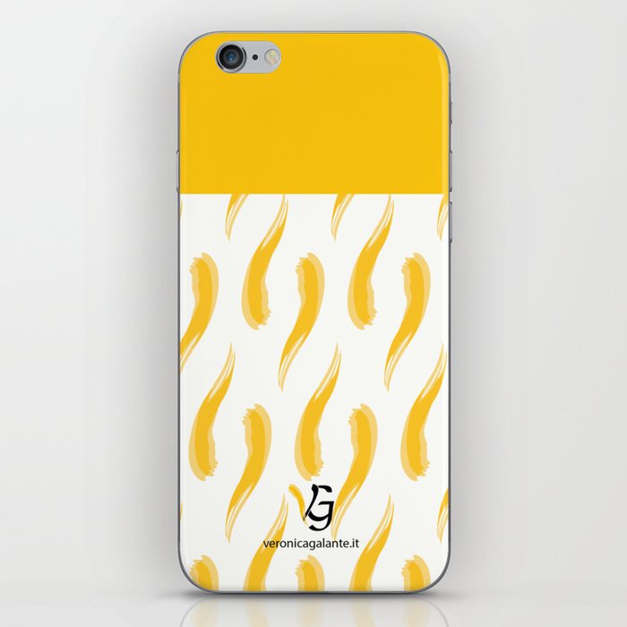 Pattern Abstract Yellow - veronicagalante.it iPhone Skin