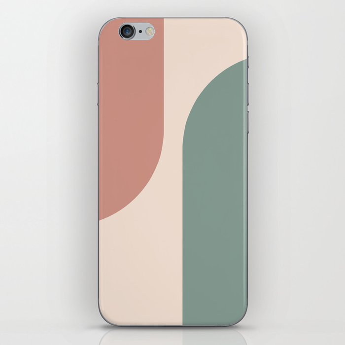 Modern Minimal Arch Abstract LXXVI iPhone Skin