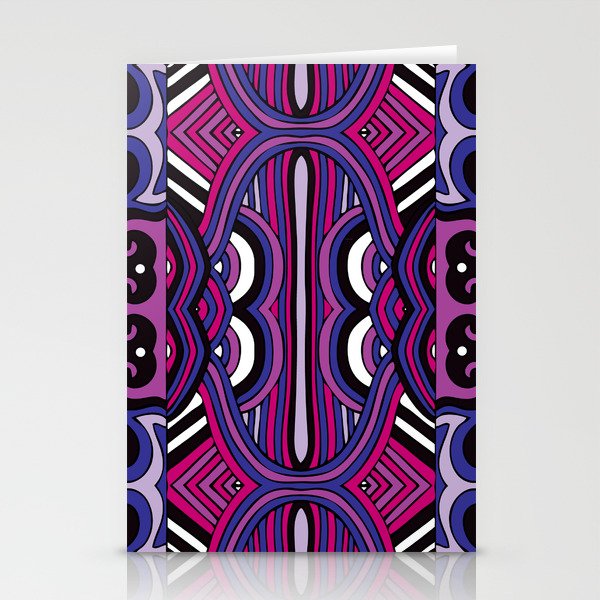 Pattern 7 from NUVEAU: The Future of Patterns Coloring Book Stationery Cards