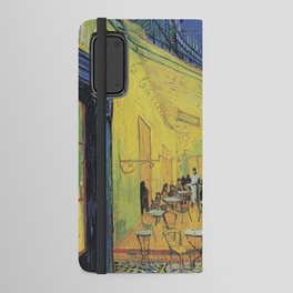 Café Terrace at Night Android Wallet Case