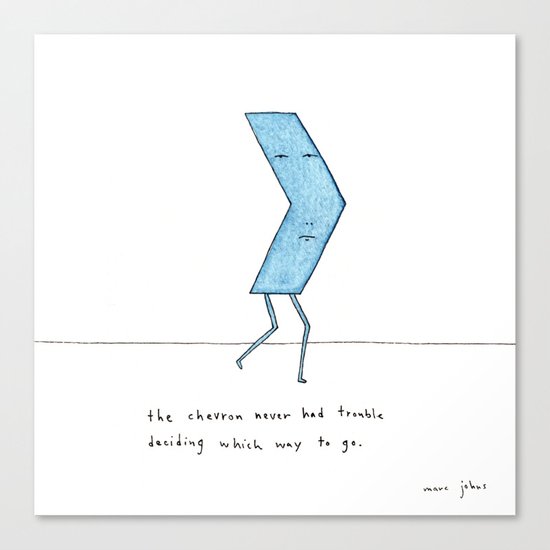 chevron Canvas Print